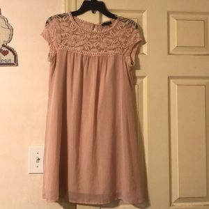 Pink loose fitting dress from belk